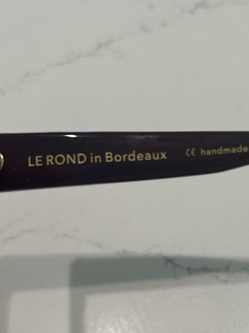 Apercu Le Rond Bordeaux Gradient Sunglasses for Women - Picture 7 of 7